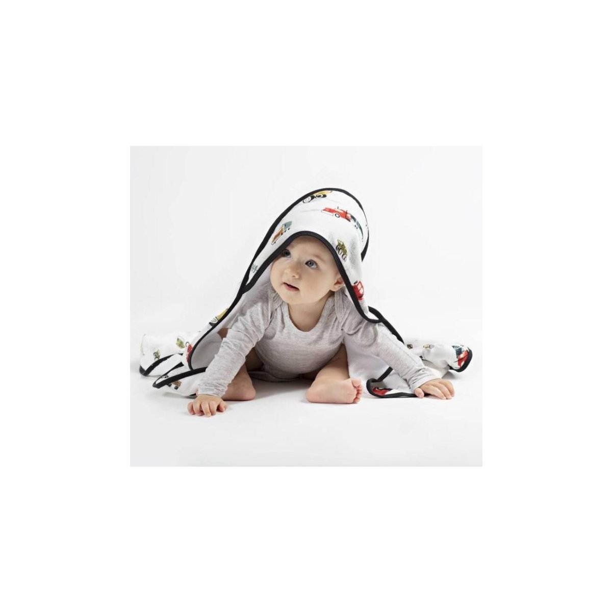 Hooded Towel Set - Happy Trucks