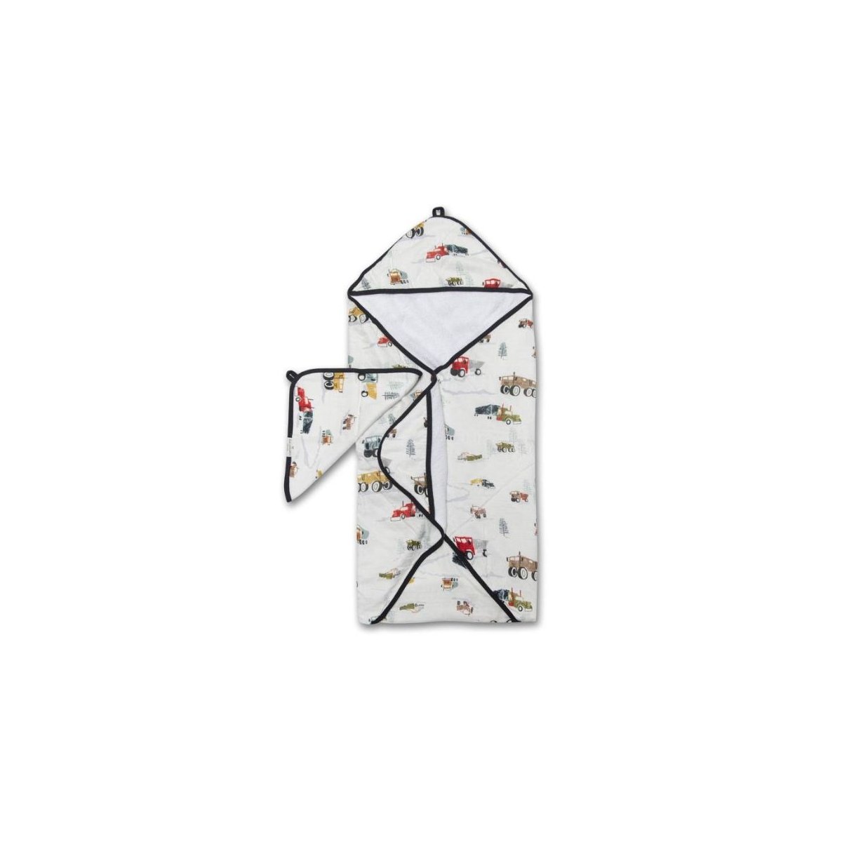 Hooded Towel Set - Happy Trucks
