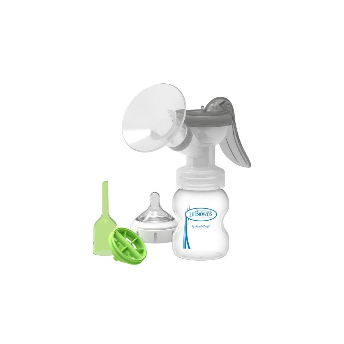 Manual Breastpump with Silicone Flange