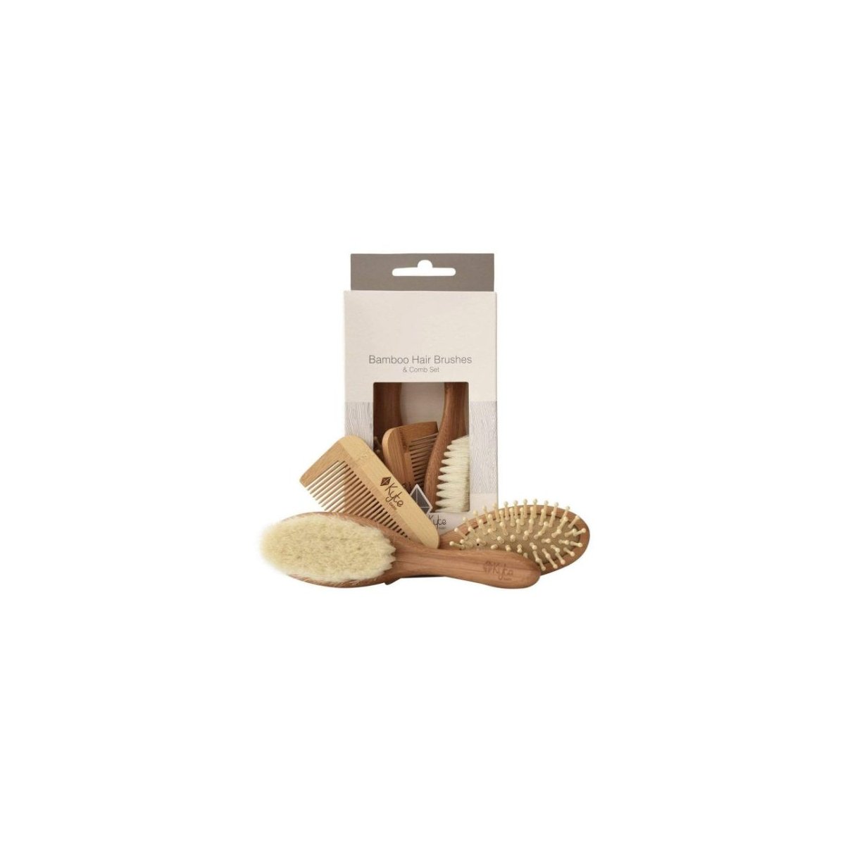 Bamboo 3 Piece Infant Brush Set