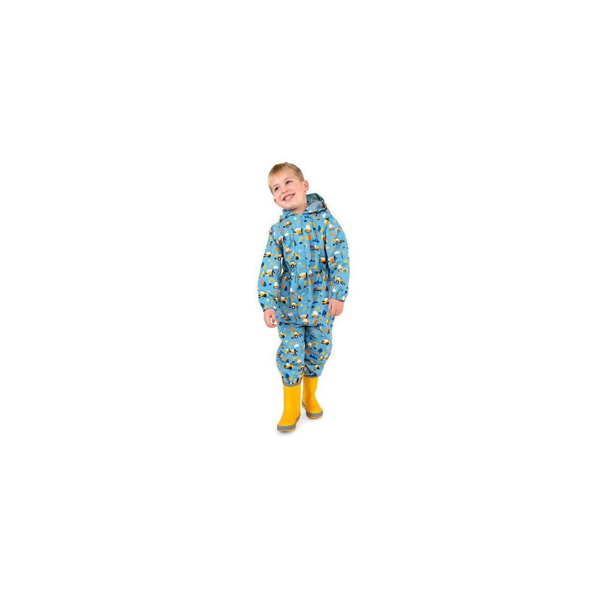 Puddle-Dry Waterproof Play Suit - Under Construction