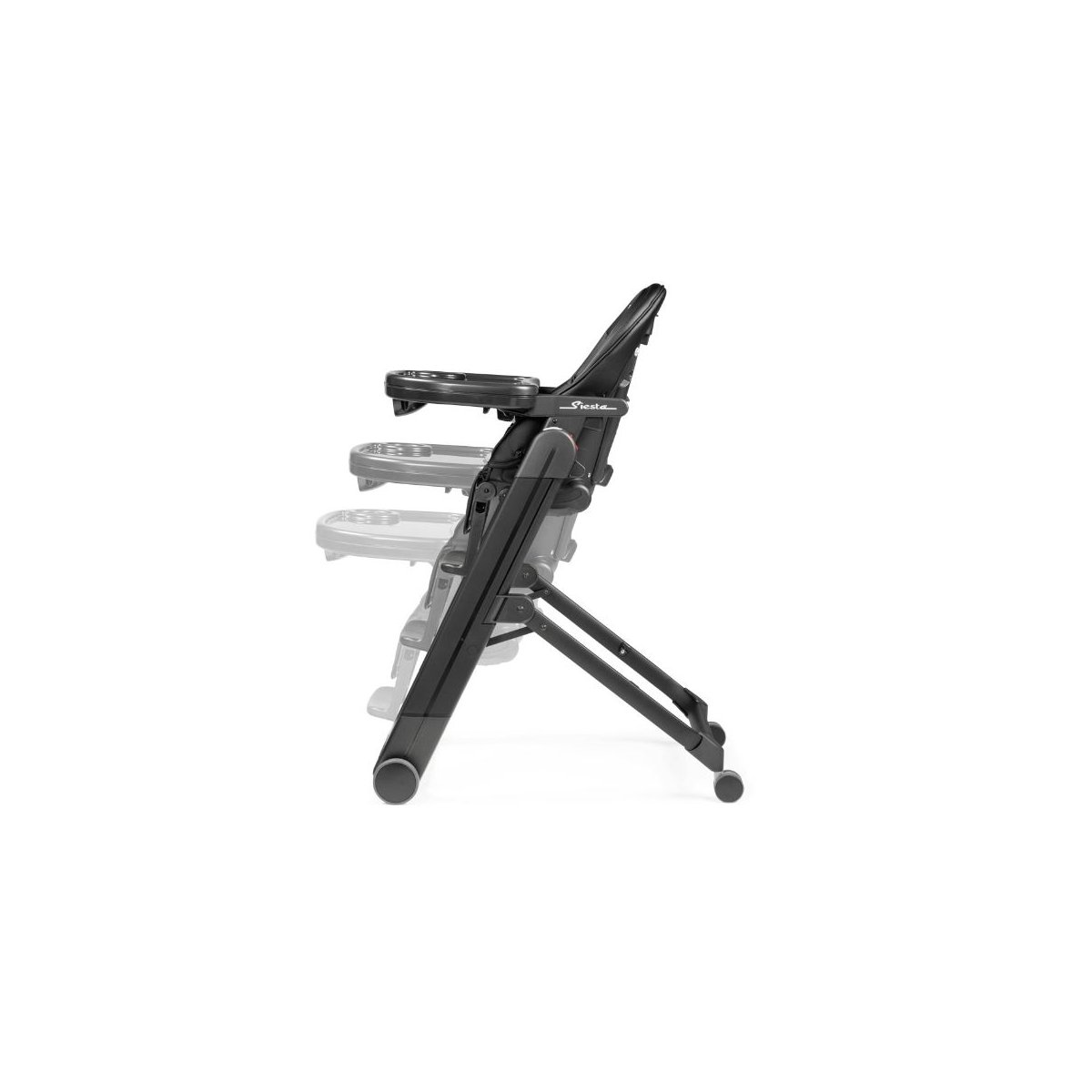 Siesta High Chair - True Black