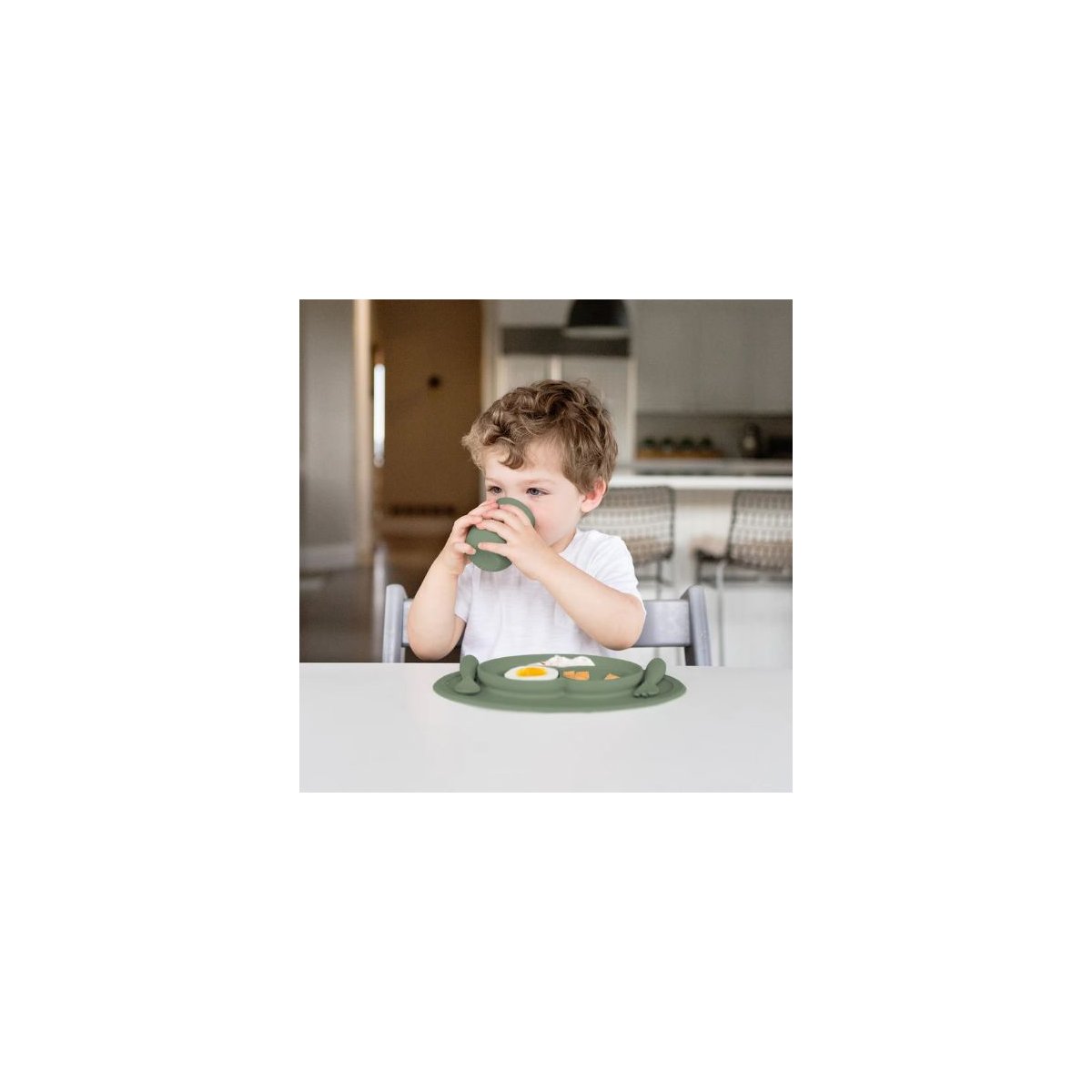Mini Feeding Set - Olive