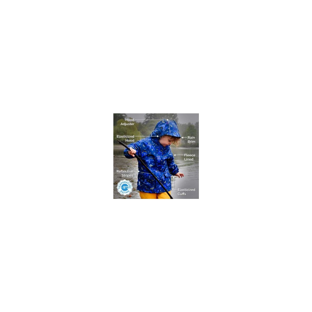 Cozy-Dry Rain Jacket - Bear