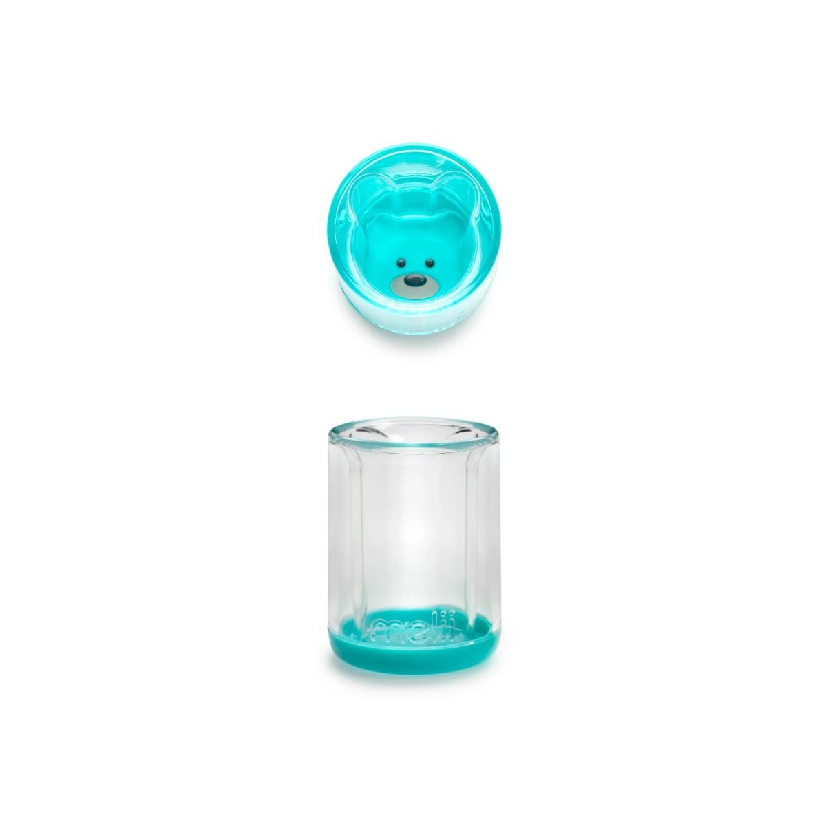 Double Walled Bear Cup - Blue