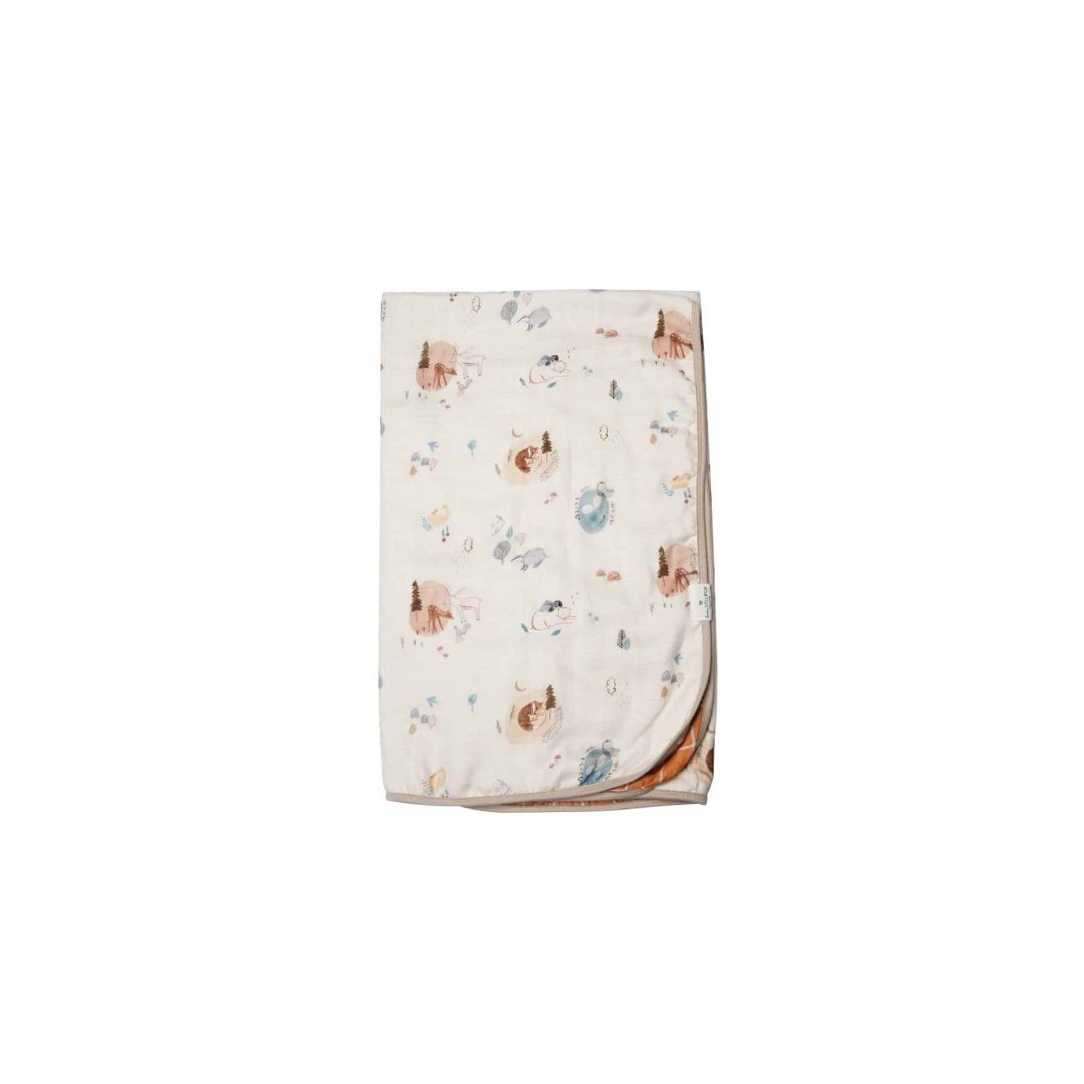 Muslin Quilt Blanket - Cozy Forest