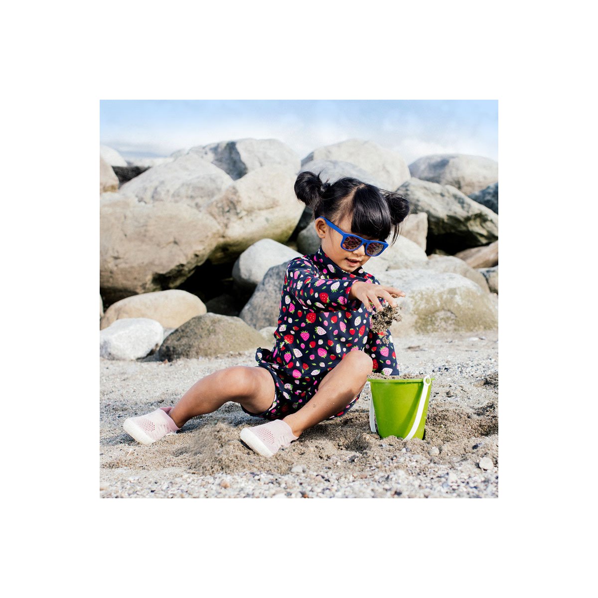 Kids Urban Polarized Sunglasses - Navy