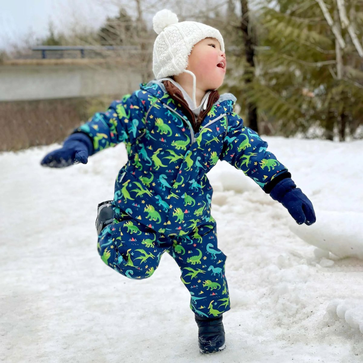 Puddle-Dry Waterproof Play Suit - Dinoland
