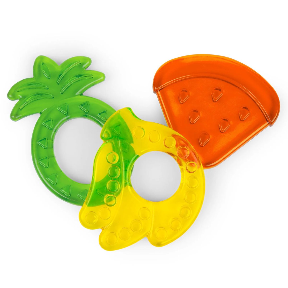 Juicy Chews 3 Pack Textured Teethers