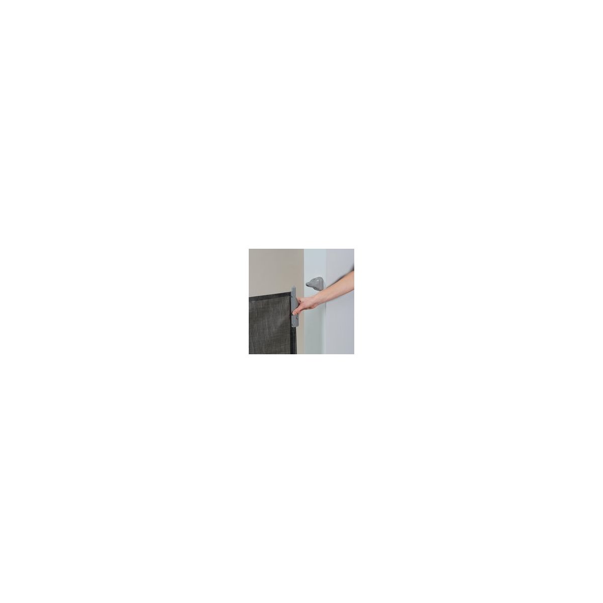 Retractable Safeway Gate - Black