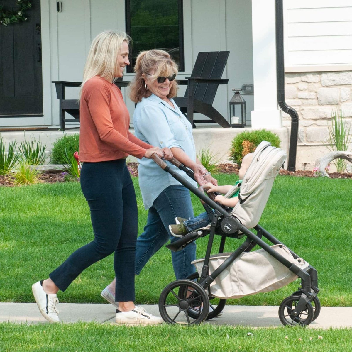 Uno Plus Khaki Twill Stroller