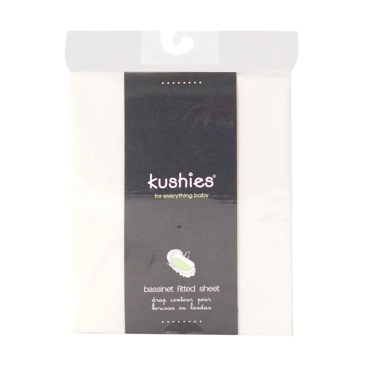 Percale Bassinet Sheet Ecru
