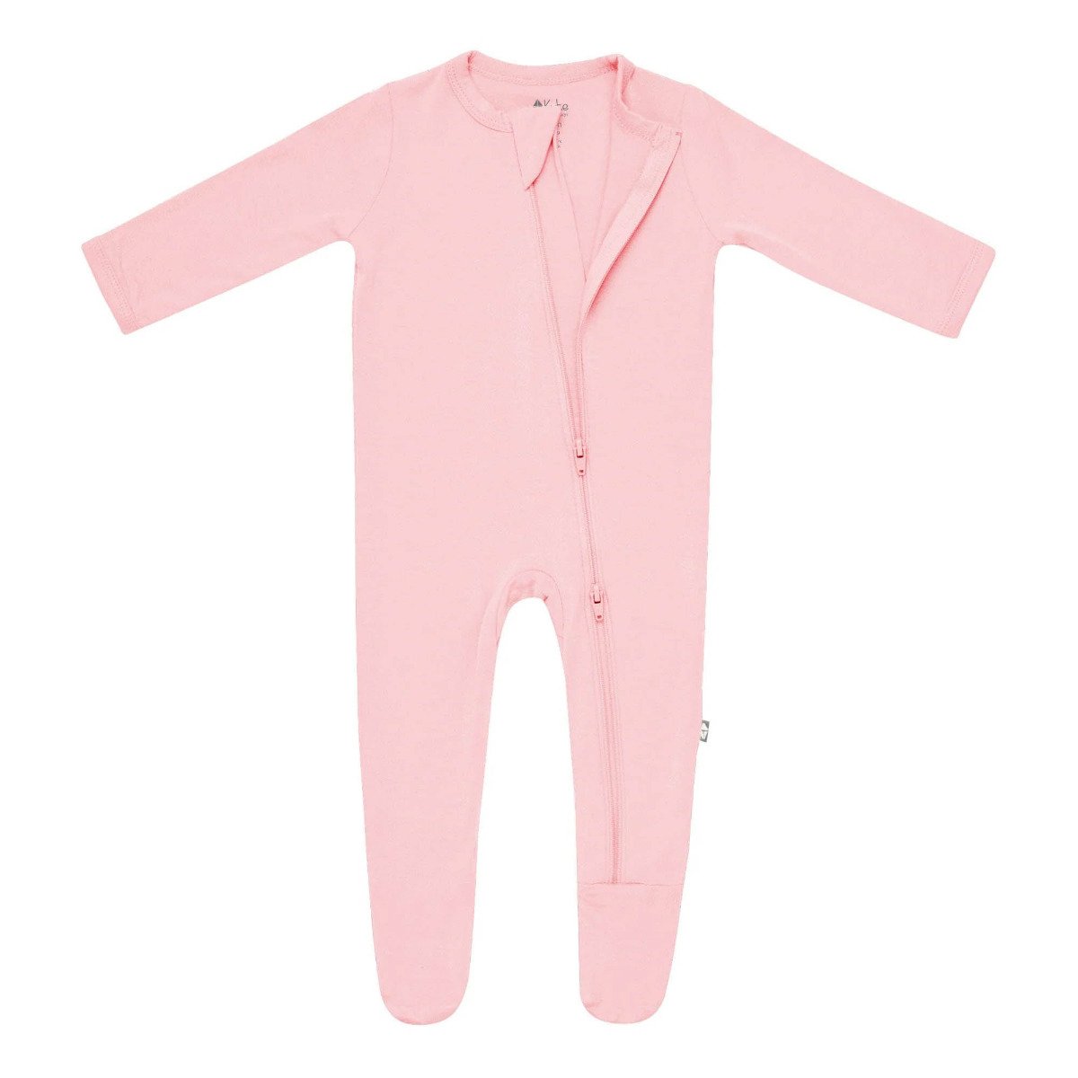 Zippered Footie - Crepe