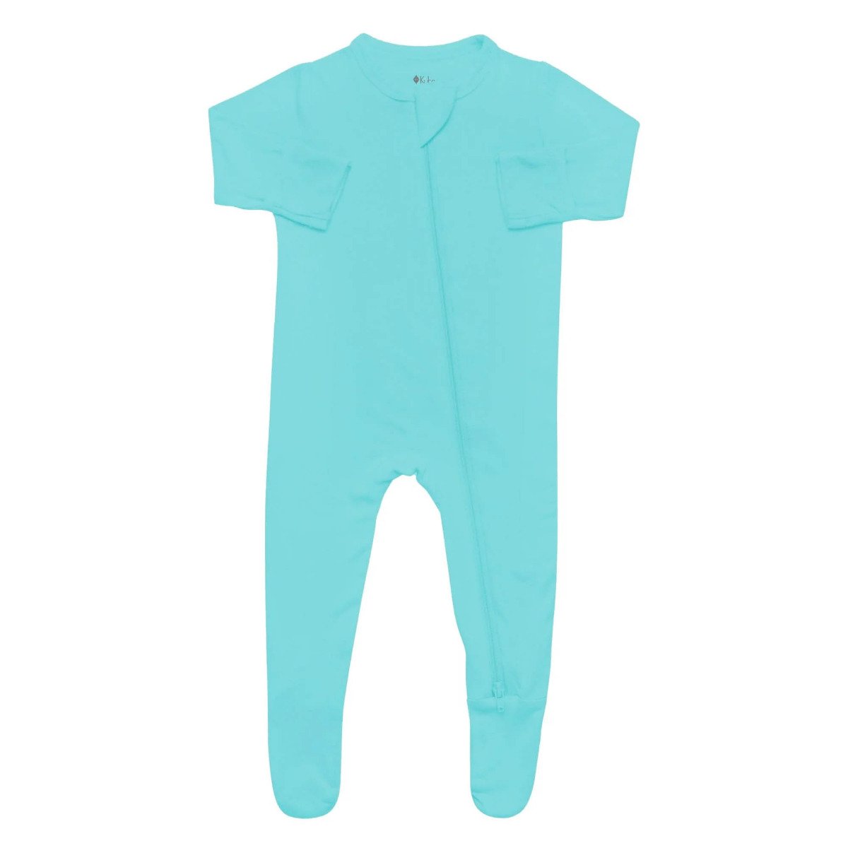 Zippered Footie - Robin