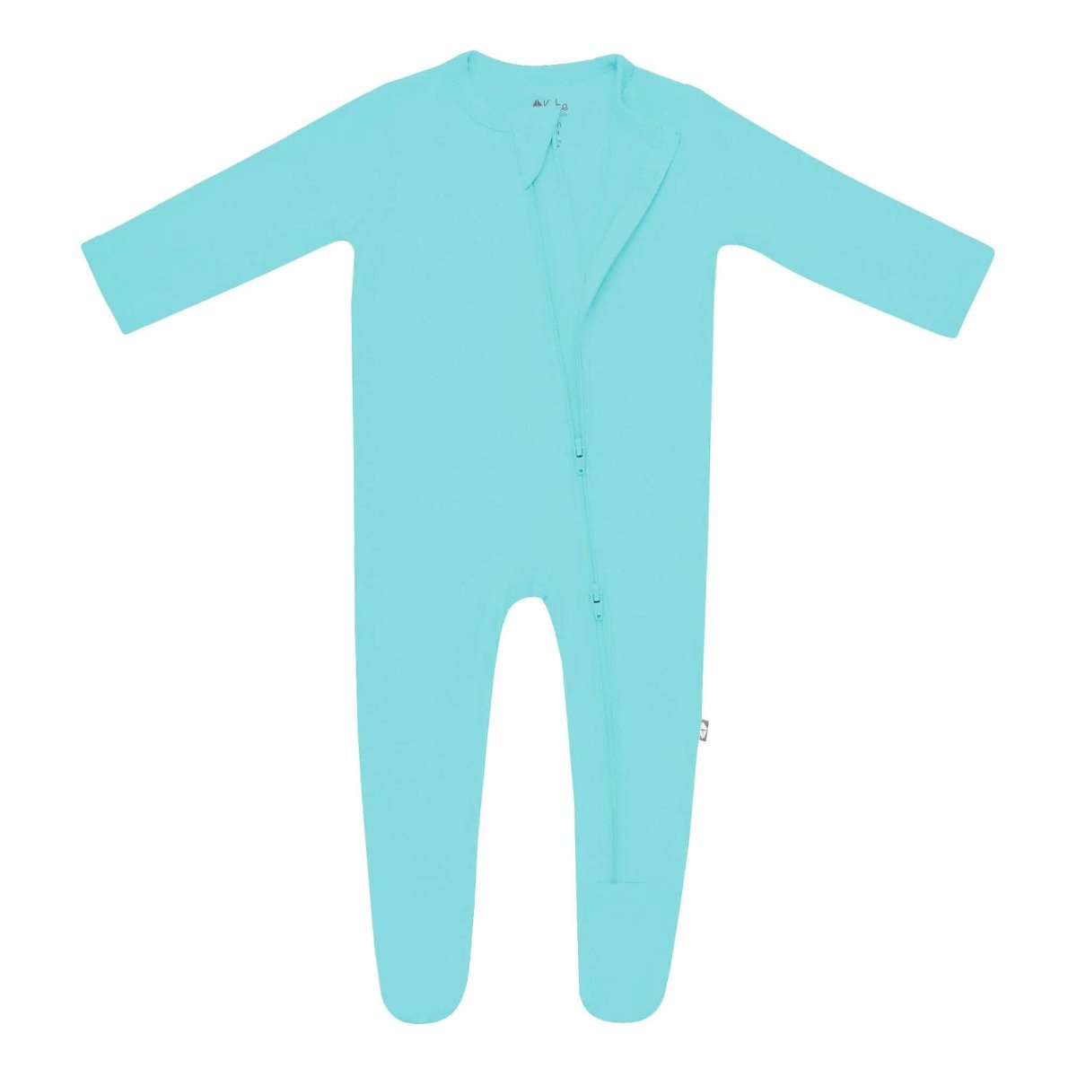 Zippered Footie - Robin