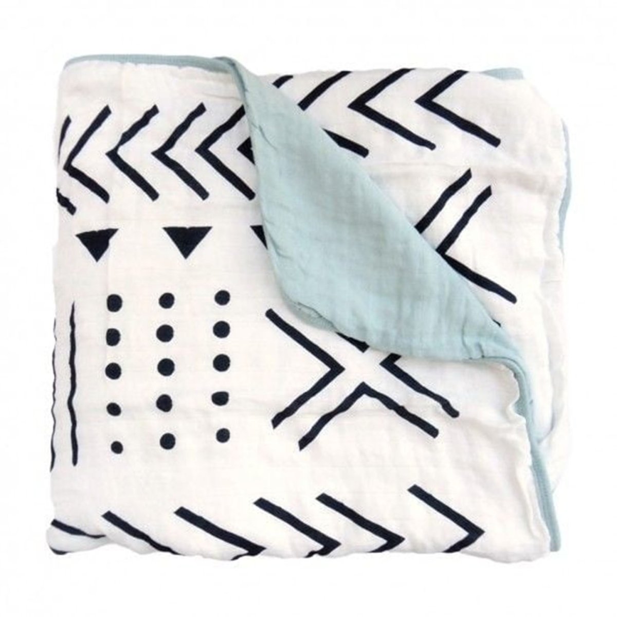Muslin Quilt Black and White
