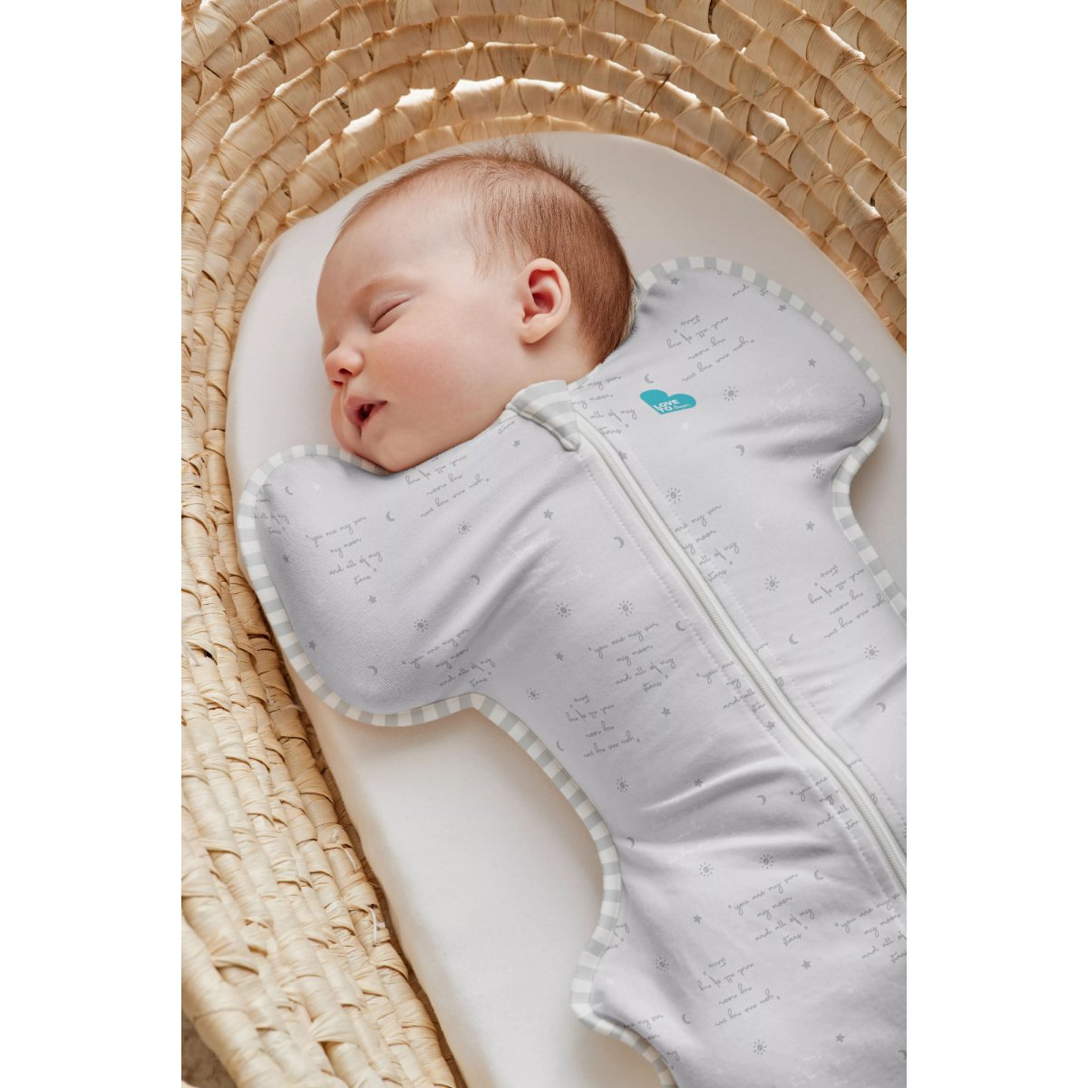 Swaddle UP Lite - You are My Light Grey 0.2 Tog