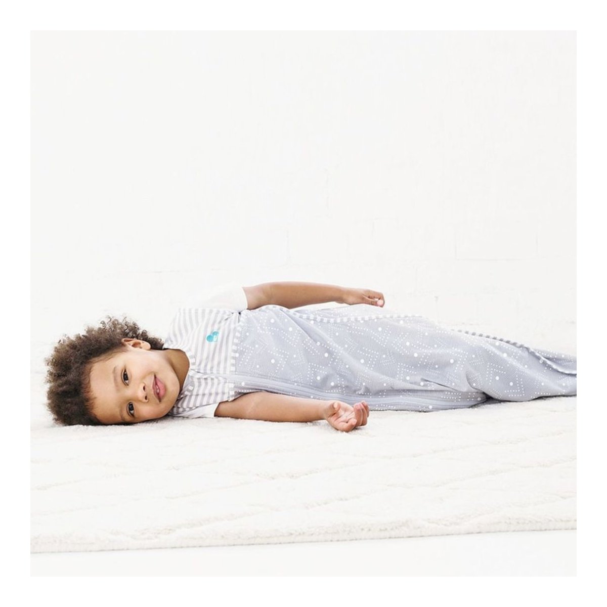 Sleep Bag 6 - 18Mos 0.2 Tog Gray Dots