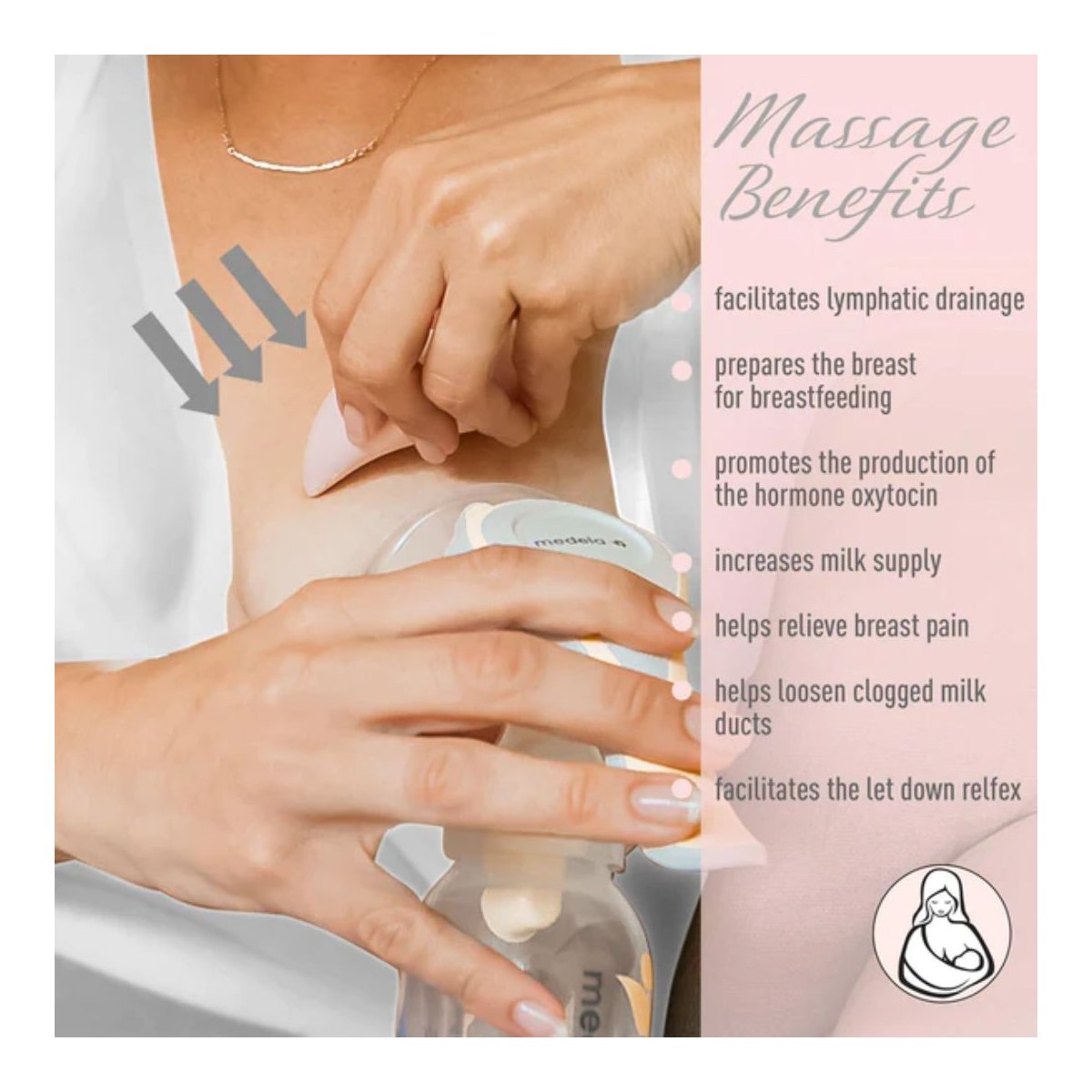 Lactation Massager - Blush