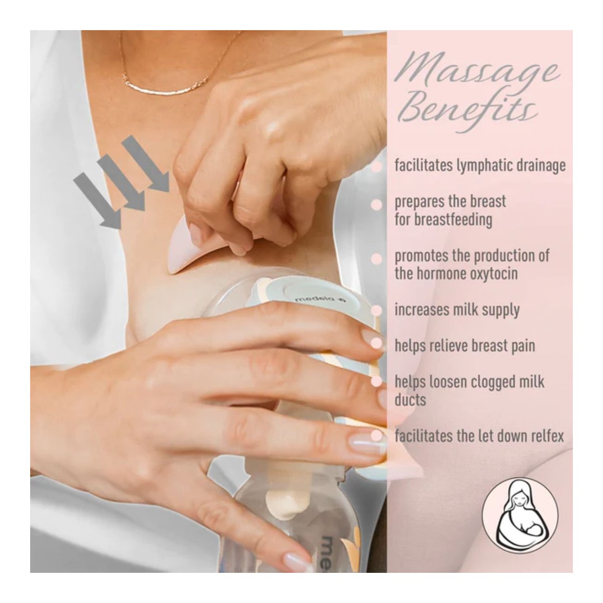Pro Lactation Massager with Heat - Leche