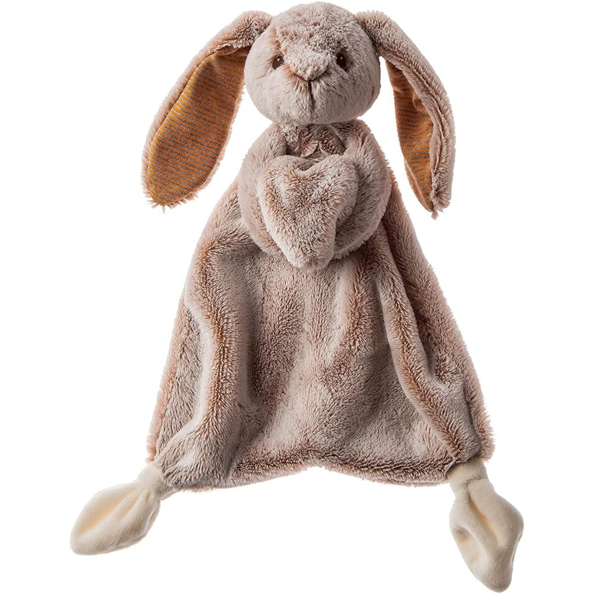 Silky Bunny Lovey - Tan - 13 inch