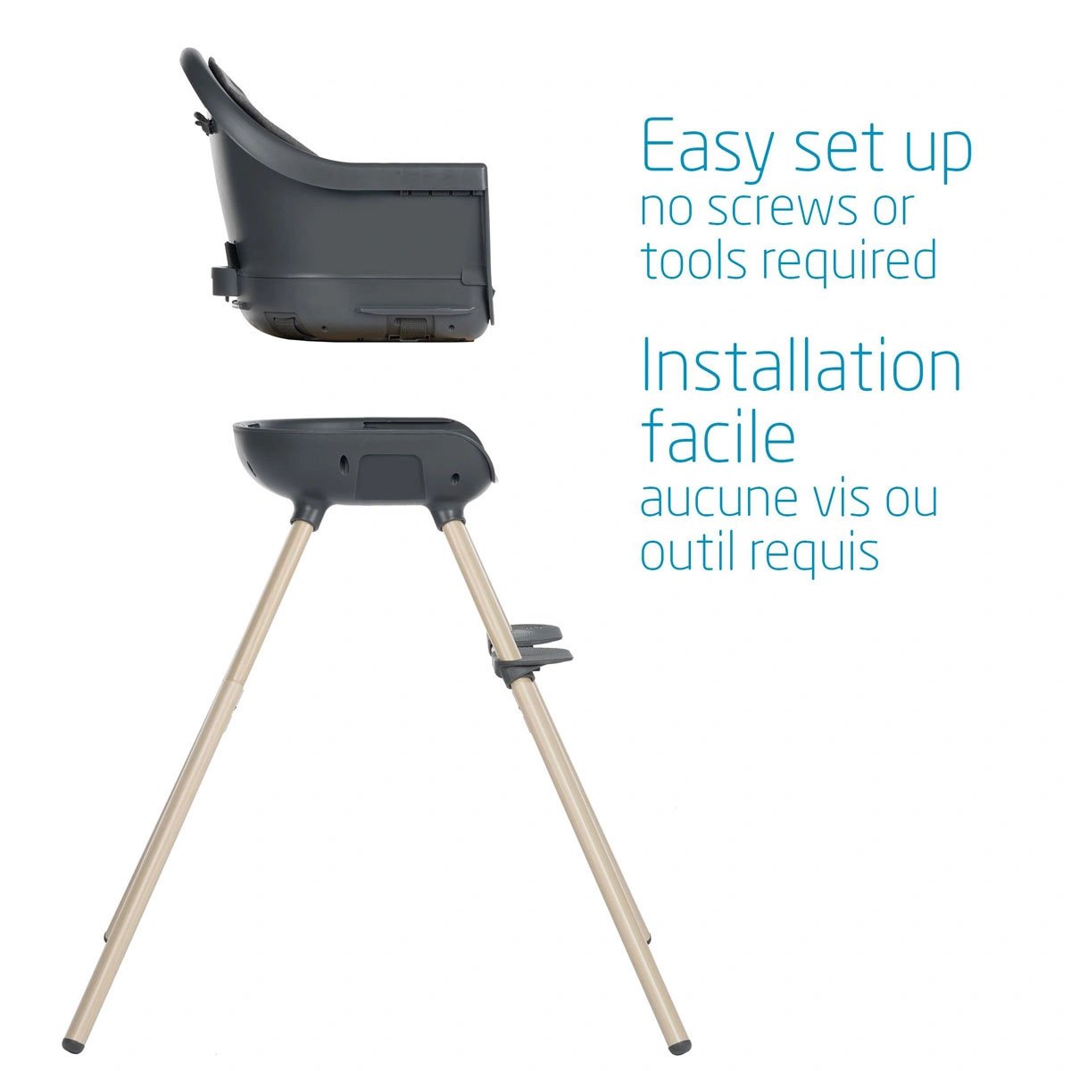 Moa High Chair - Classic Green