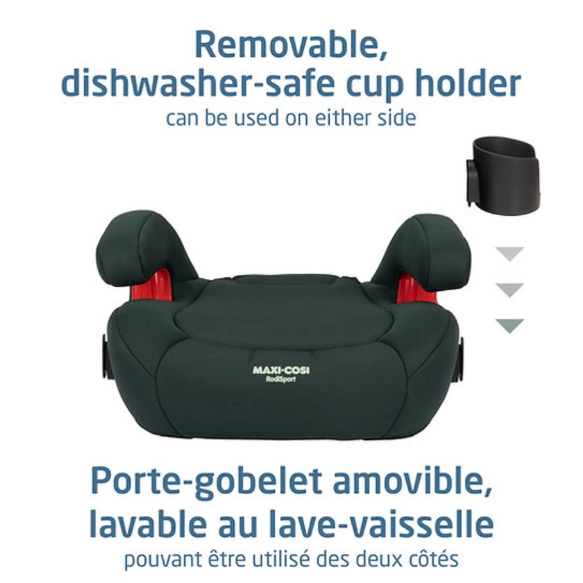 RodiSport Booster Car Seat - Authentic Cognac