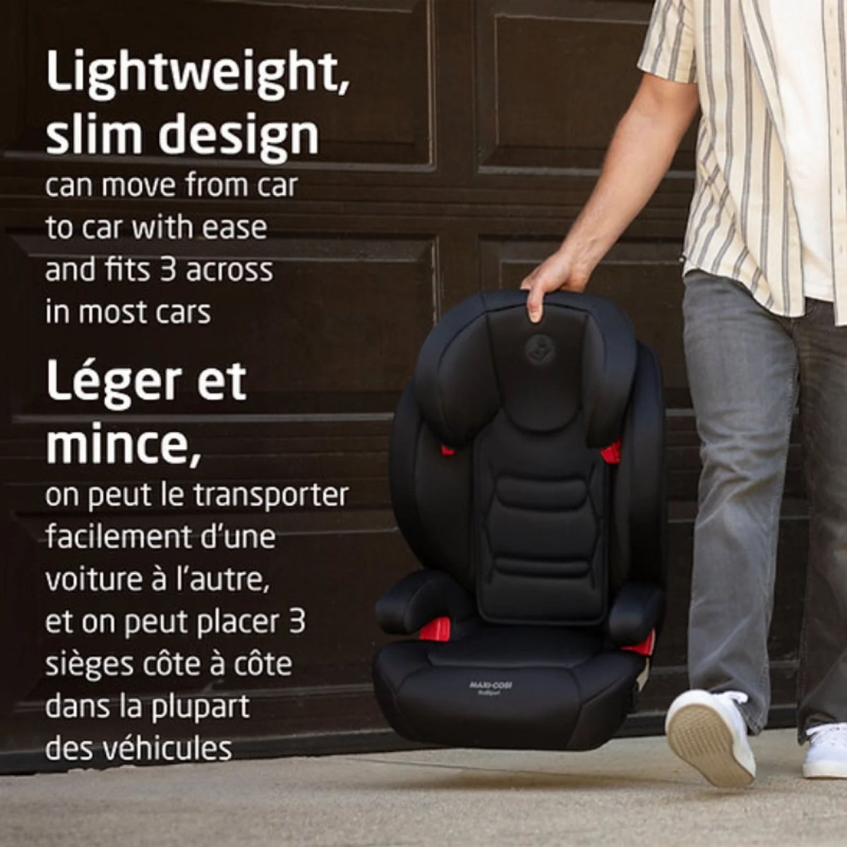 RodiSport Booster Car Seat - Authentic Cognac