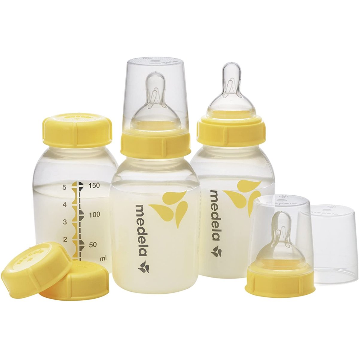 150ml Breast Milk Bottle with Nipple 3 pack