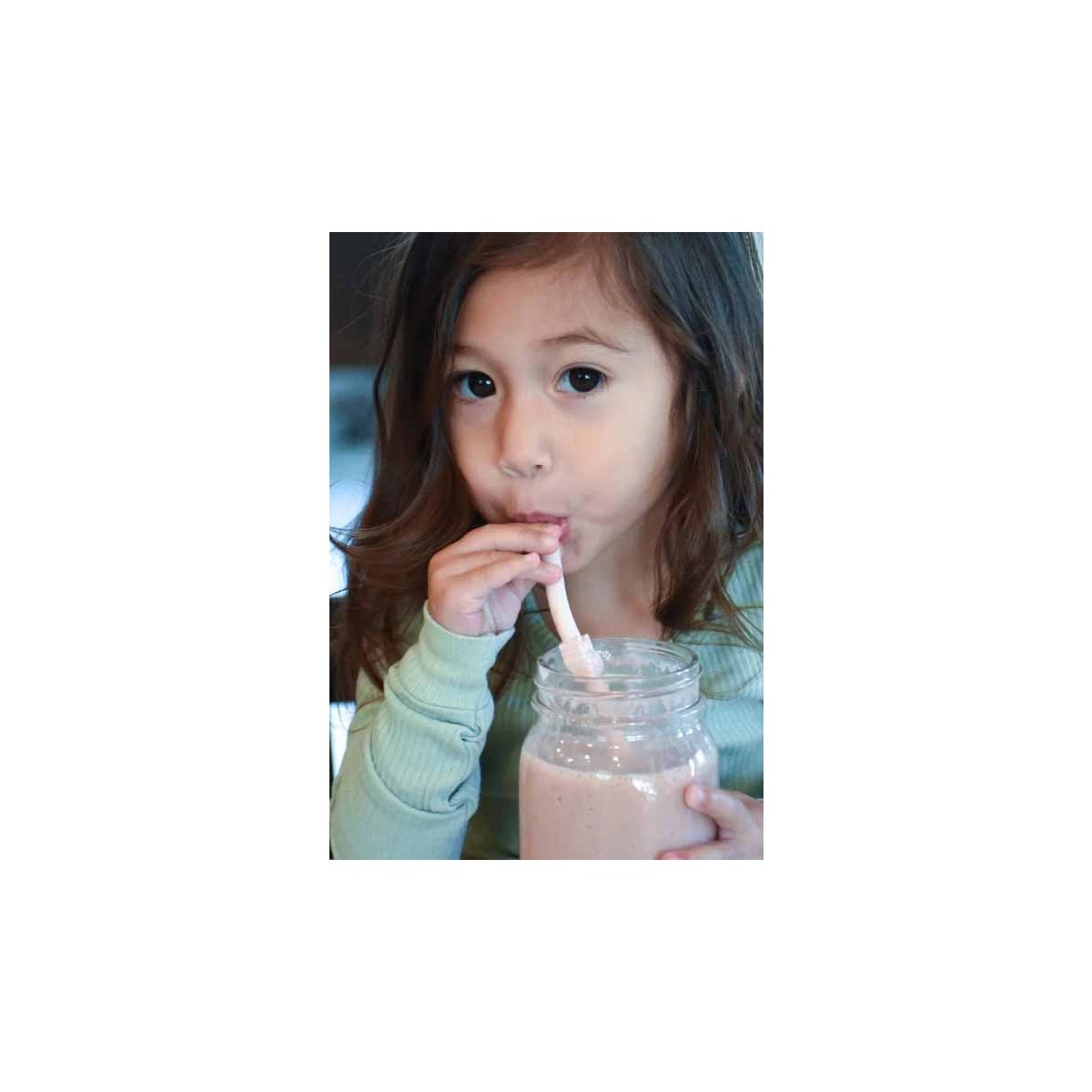Silicone Animal Straws - set of 6