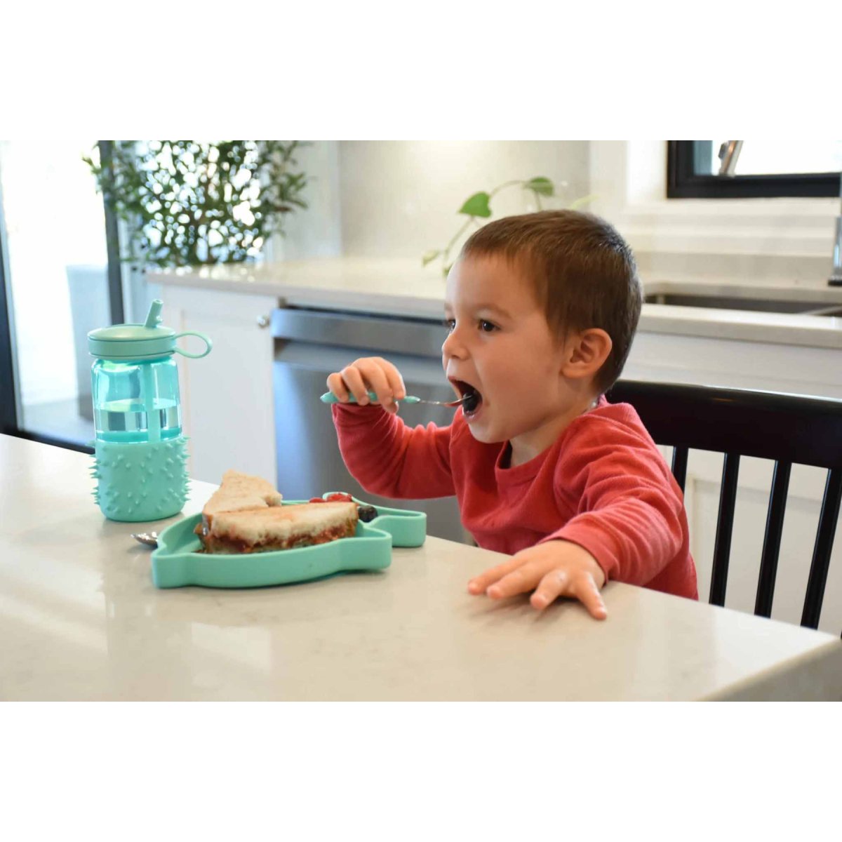 Silicone Divided Plate - Bulldog