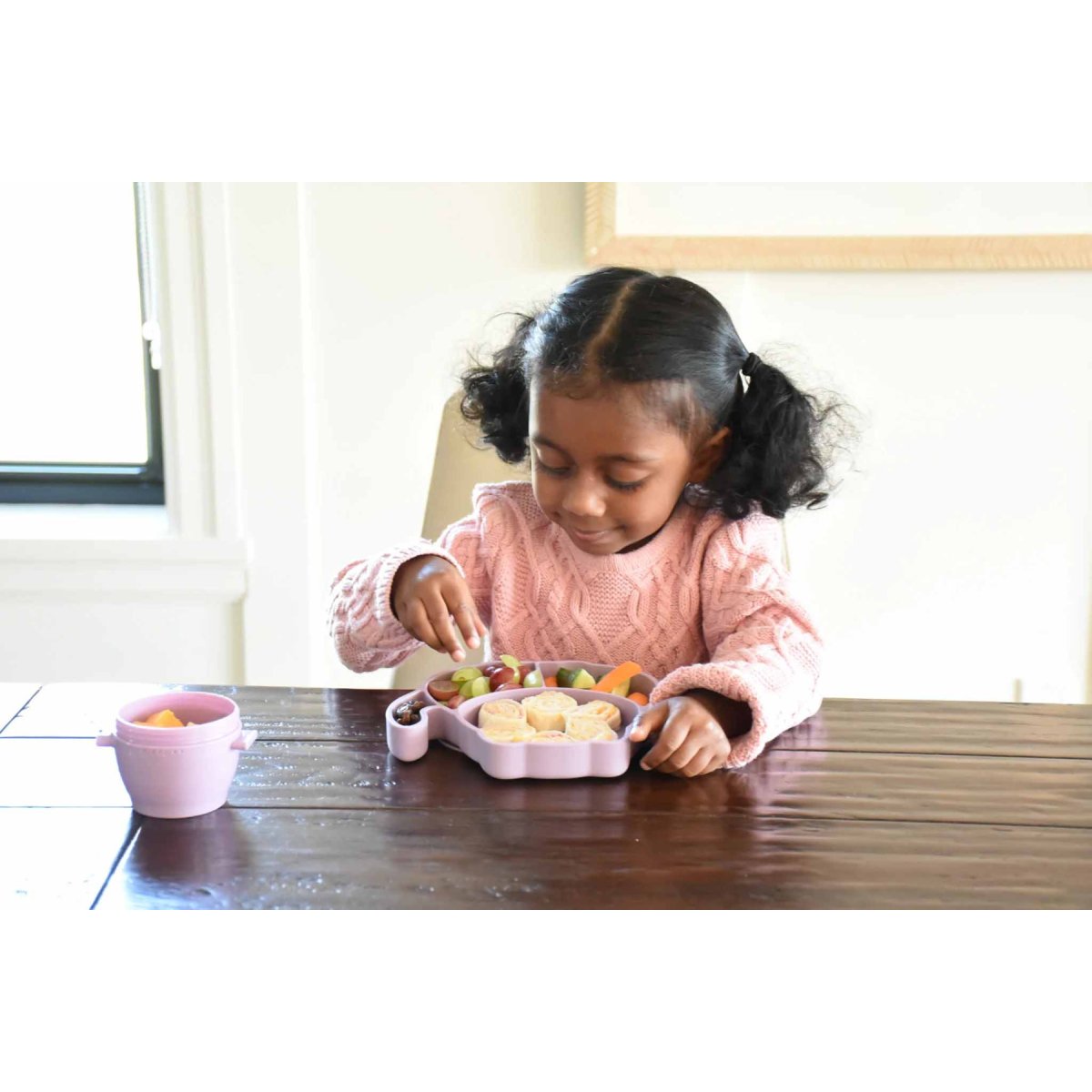 Silicone Divided Plate - Dinosaur