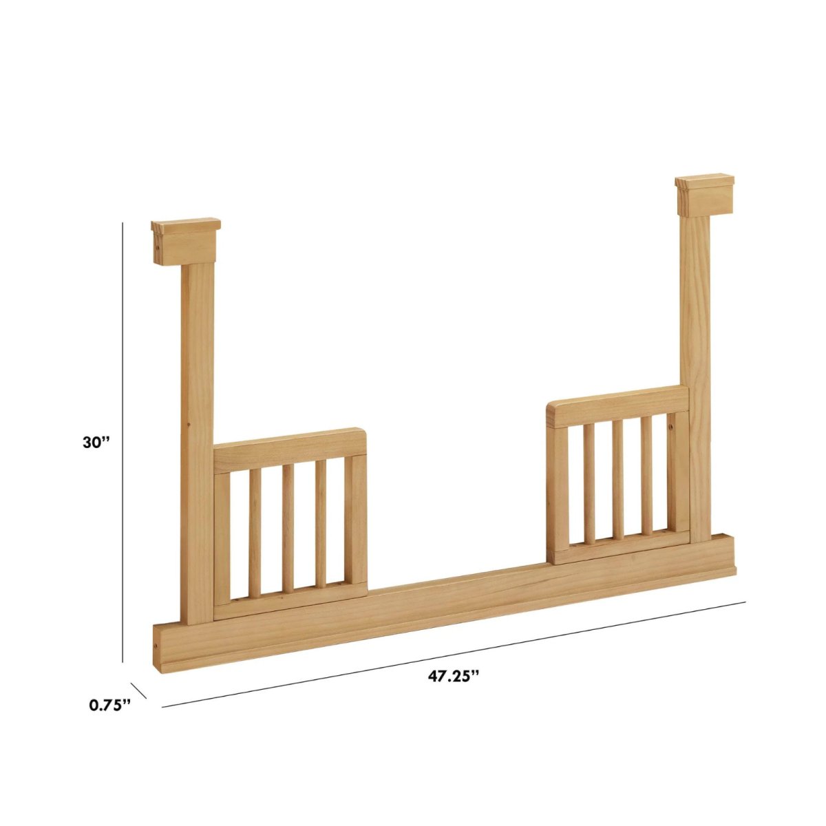 Marin Toddler Bed Conversion Kit -Honey
