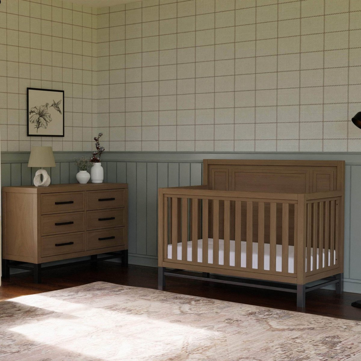 Newbern 4-in-1 Convertible Crib - Driftwood