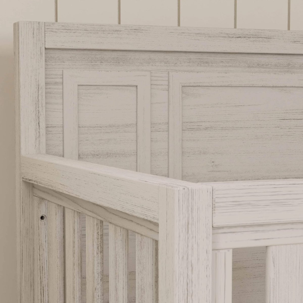 Newbern 4-in-1 Convertible Crib - White Driftwood