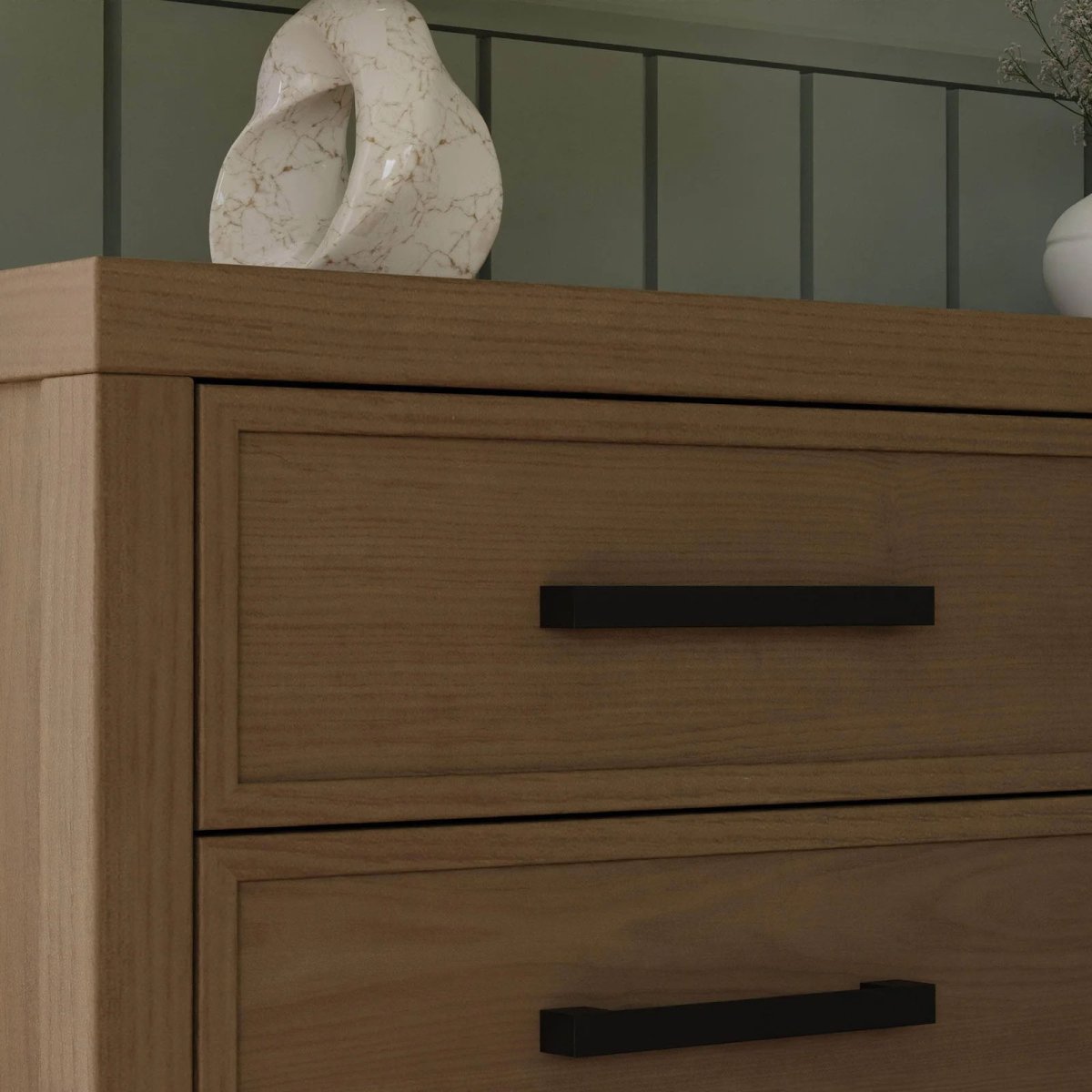 Newbern 6 Drawer Assembled Dresser - Driftwood