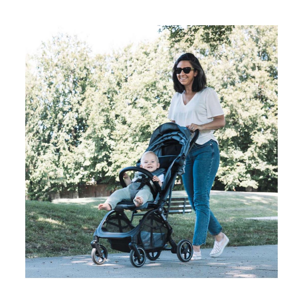 Oxygen V2 Stroller - Platinum