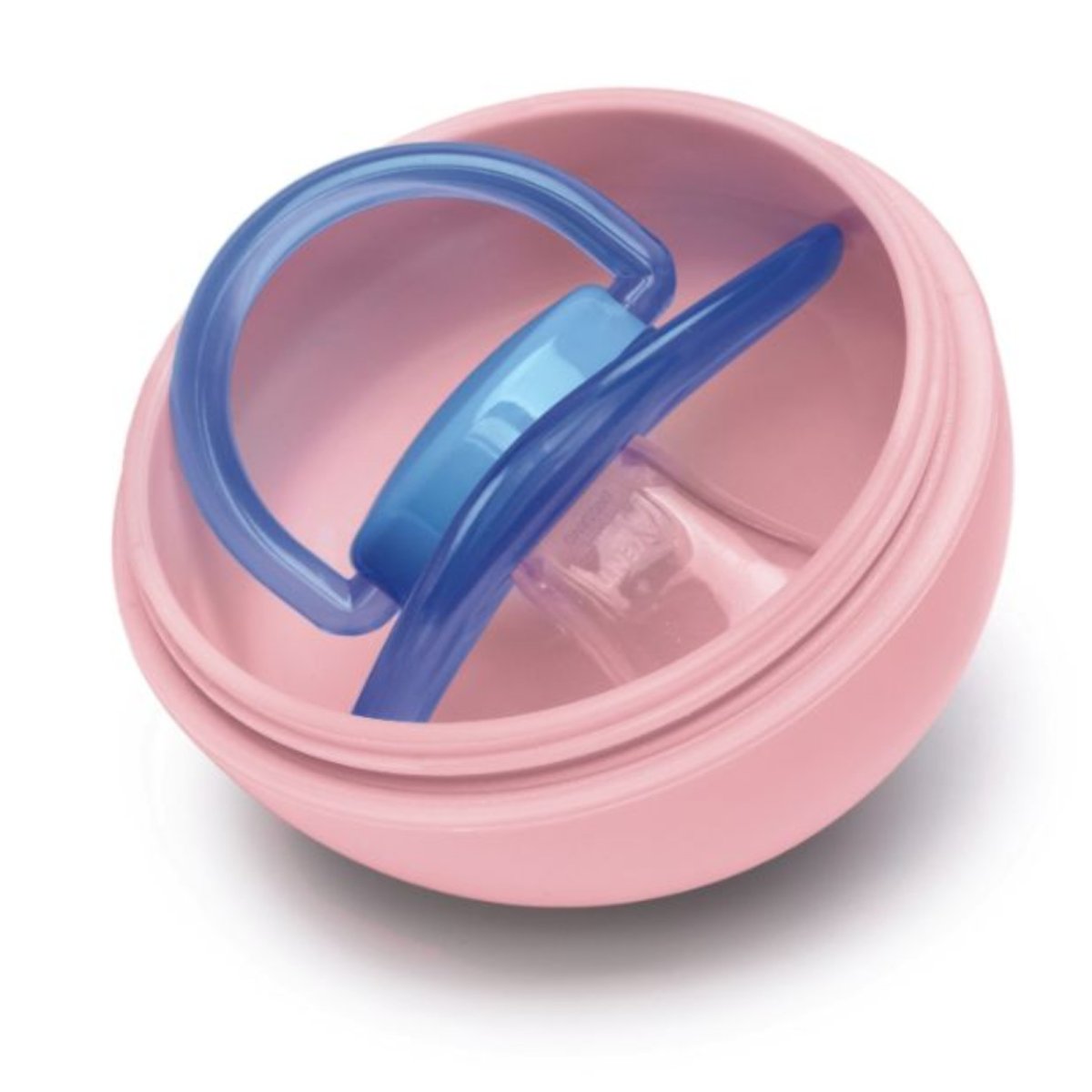Pacifier Pod - Pink & Grey