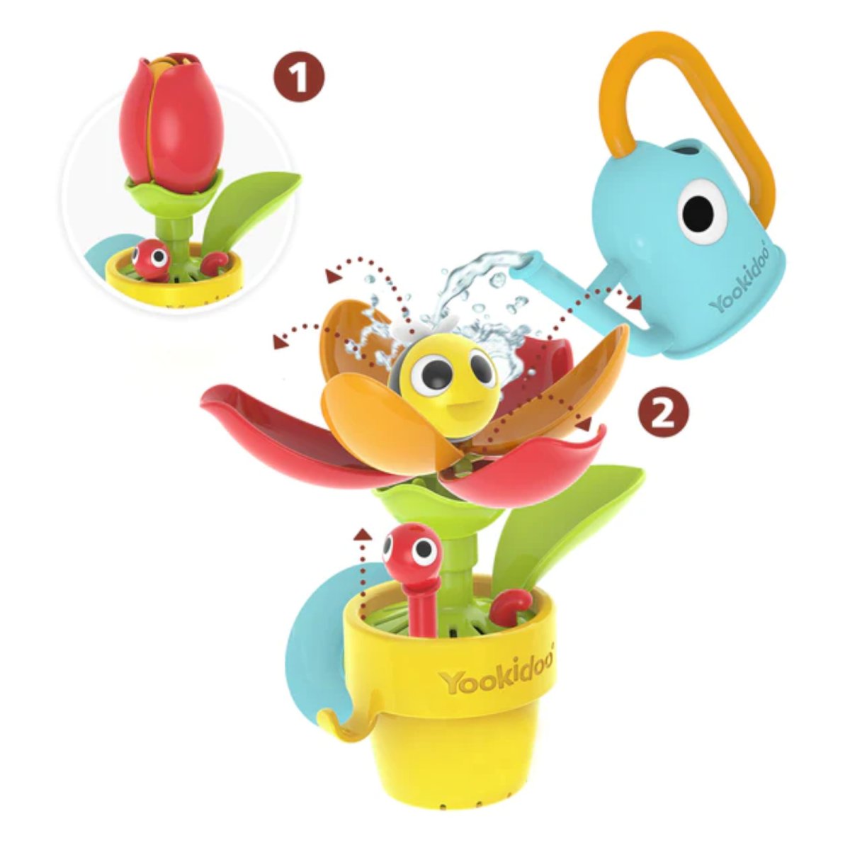 Peek-A-Bee Flower Tub