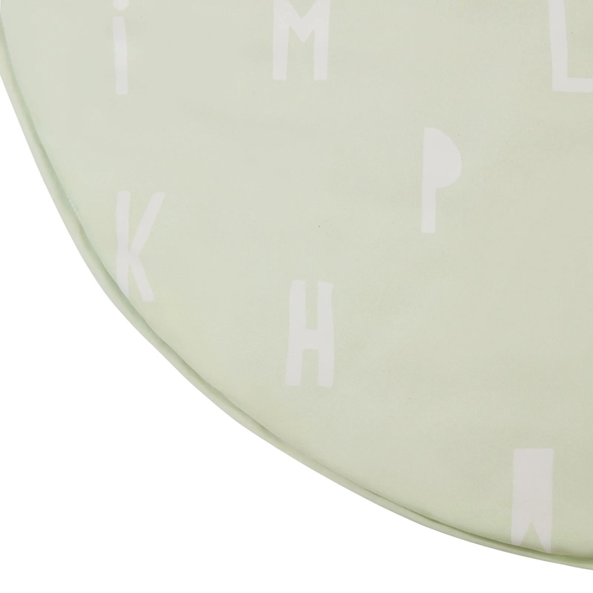 Round Reversible Playmat on Wooden Hanger