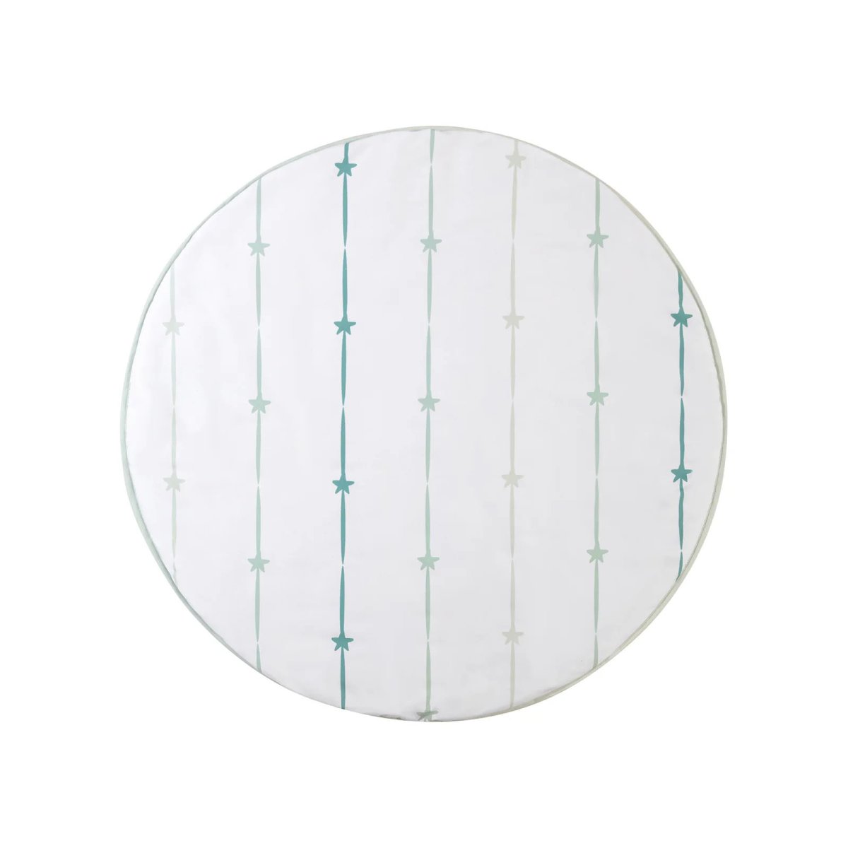 Round Reversible Playmat on Wooden Hanger
