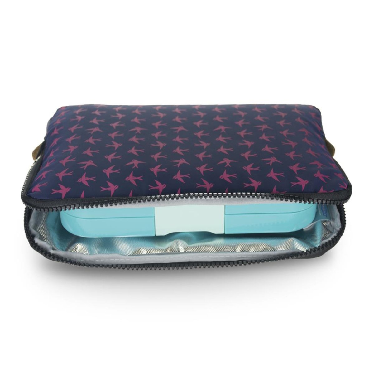 Poche Insulated Sleeve - Navy Bird