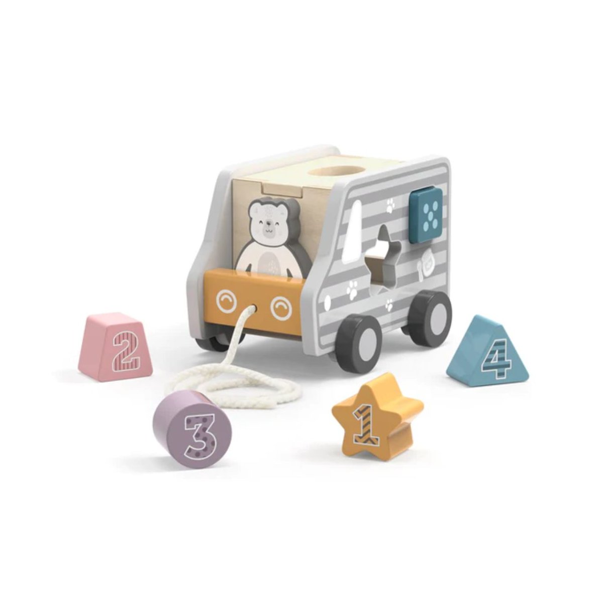 Pull - Along Shape Sorting Truck