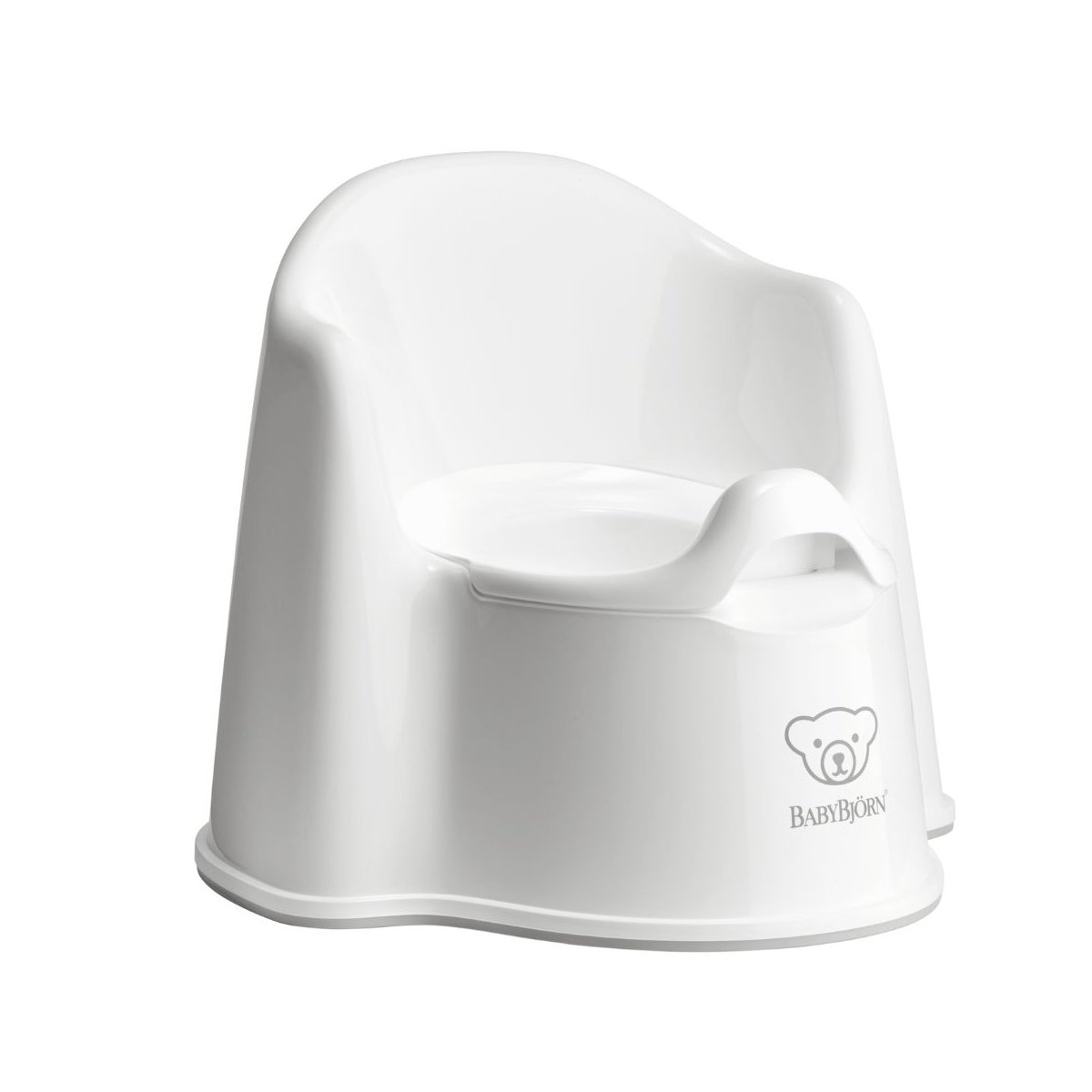 Potty Chair - White/Grey Trim