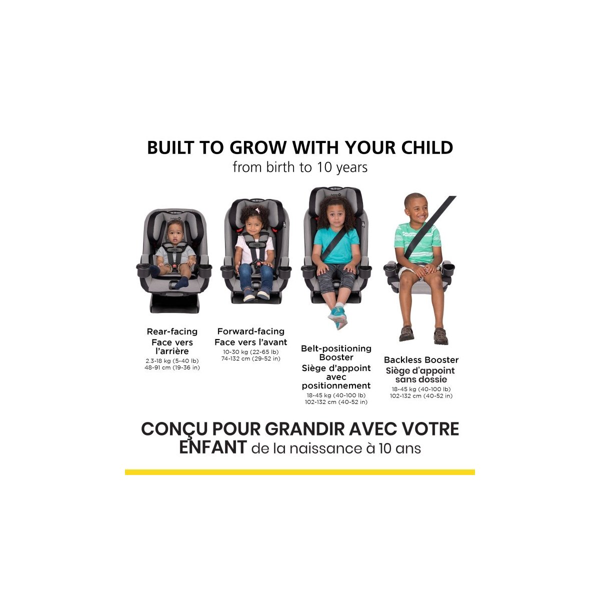 EverSlim All-in-One Car Seat - Cosmic Circuit