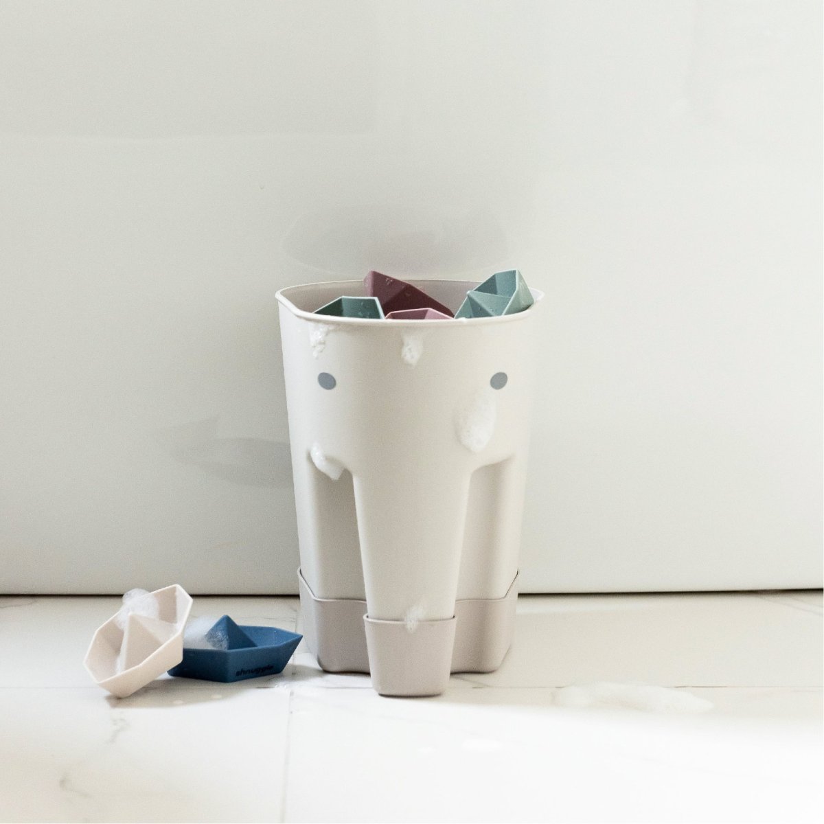Ellie Bath Toy Drying Caddy - Grey