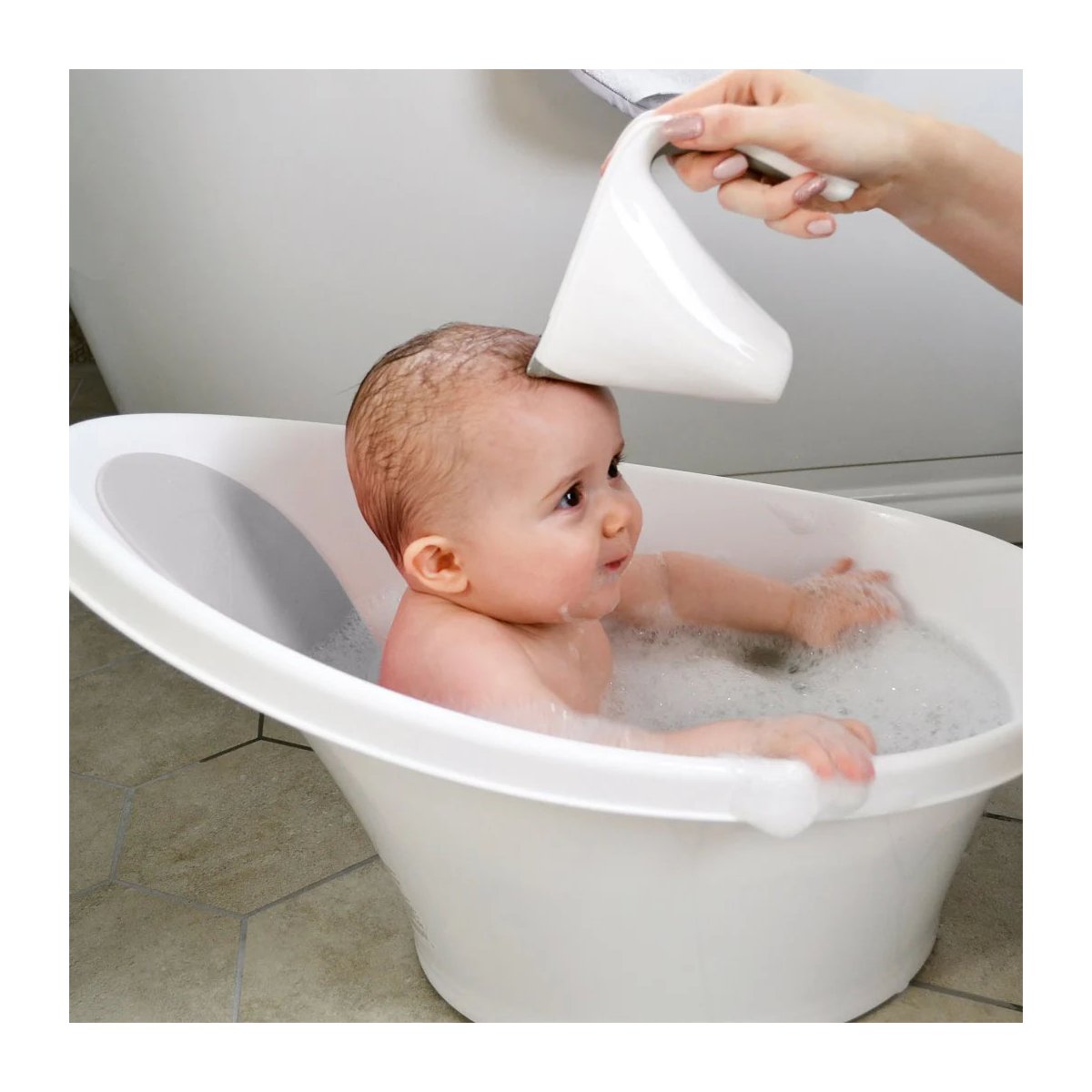 Washy Bath Jug - Pebble Grey
