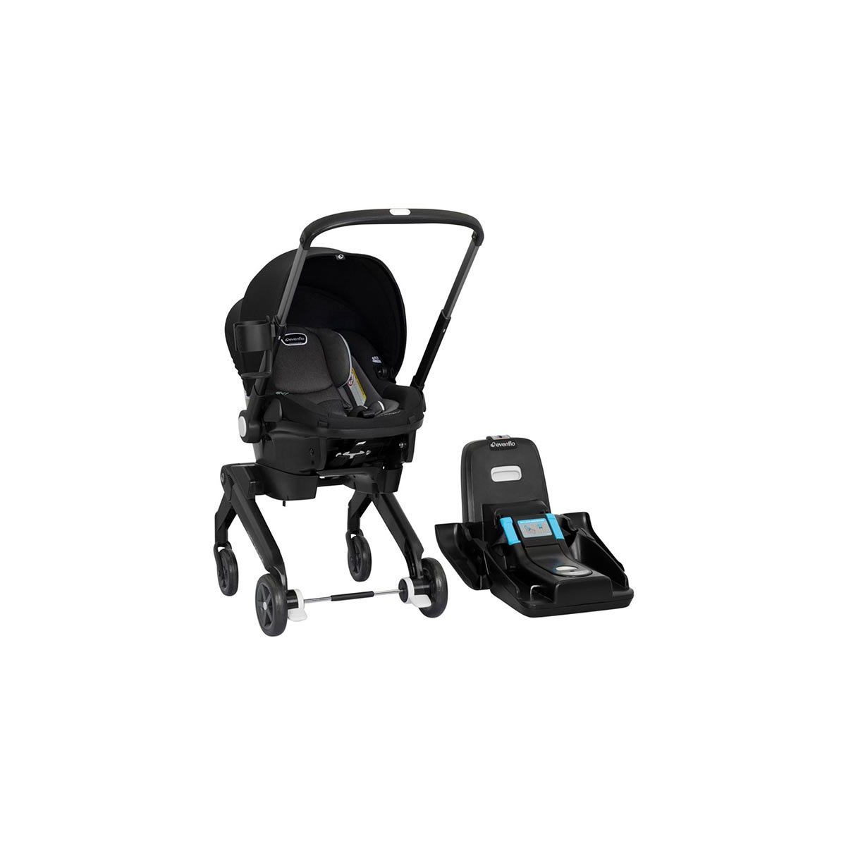 Shyft DualRide Infant Car Seat & Stroller Combo- Beaufort