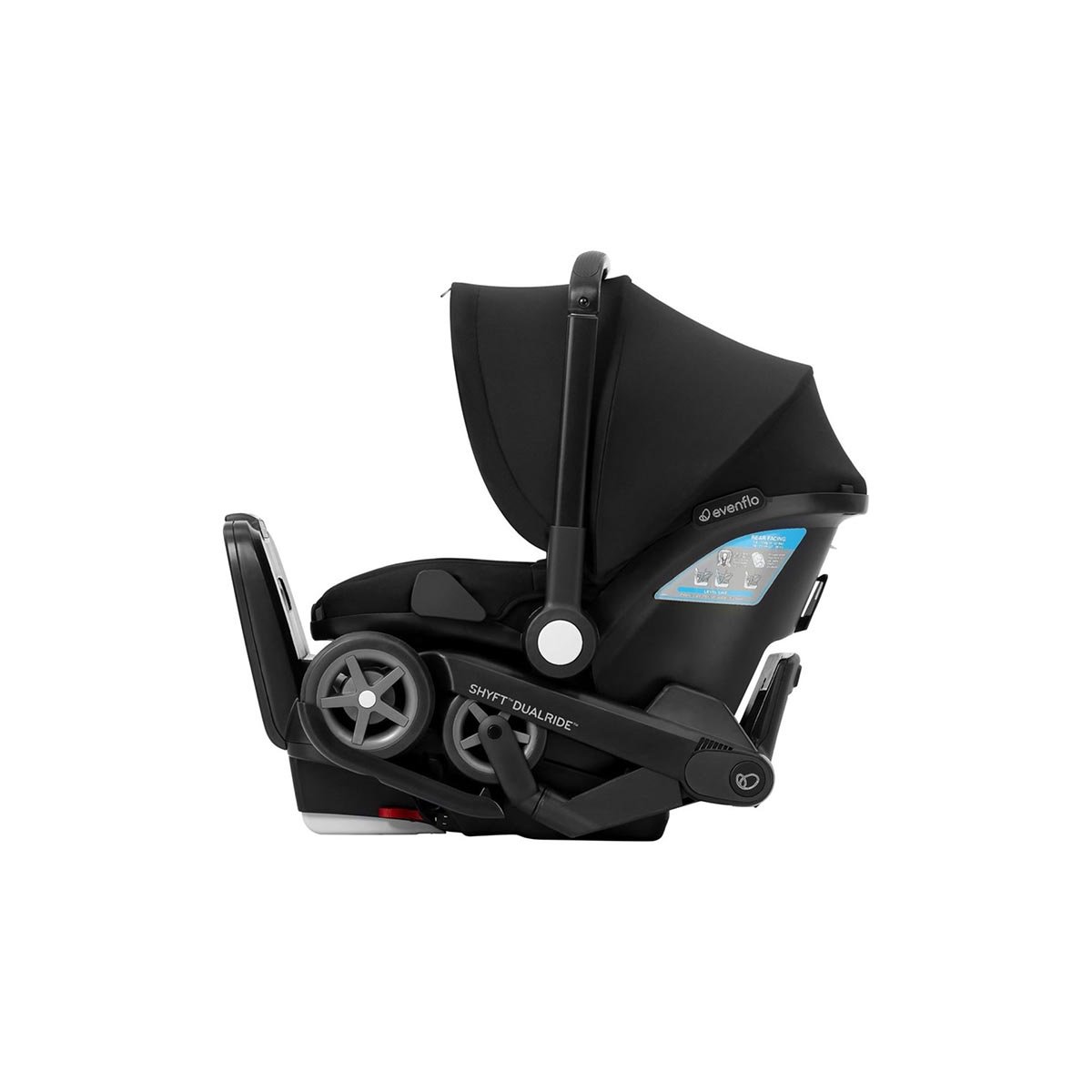Shyft DualRide Infant Car Seat & Stroller Combo- Beaufort