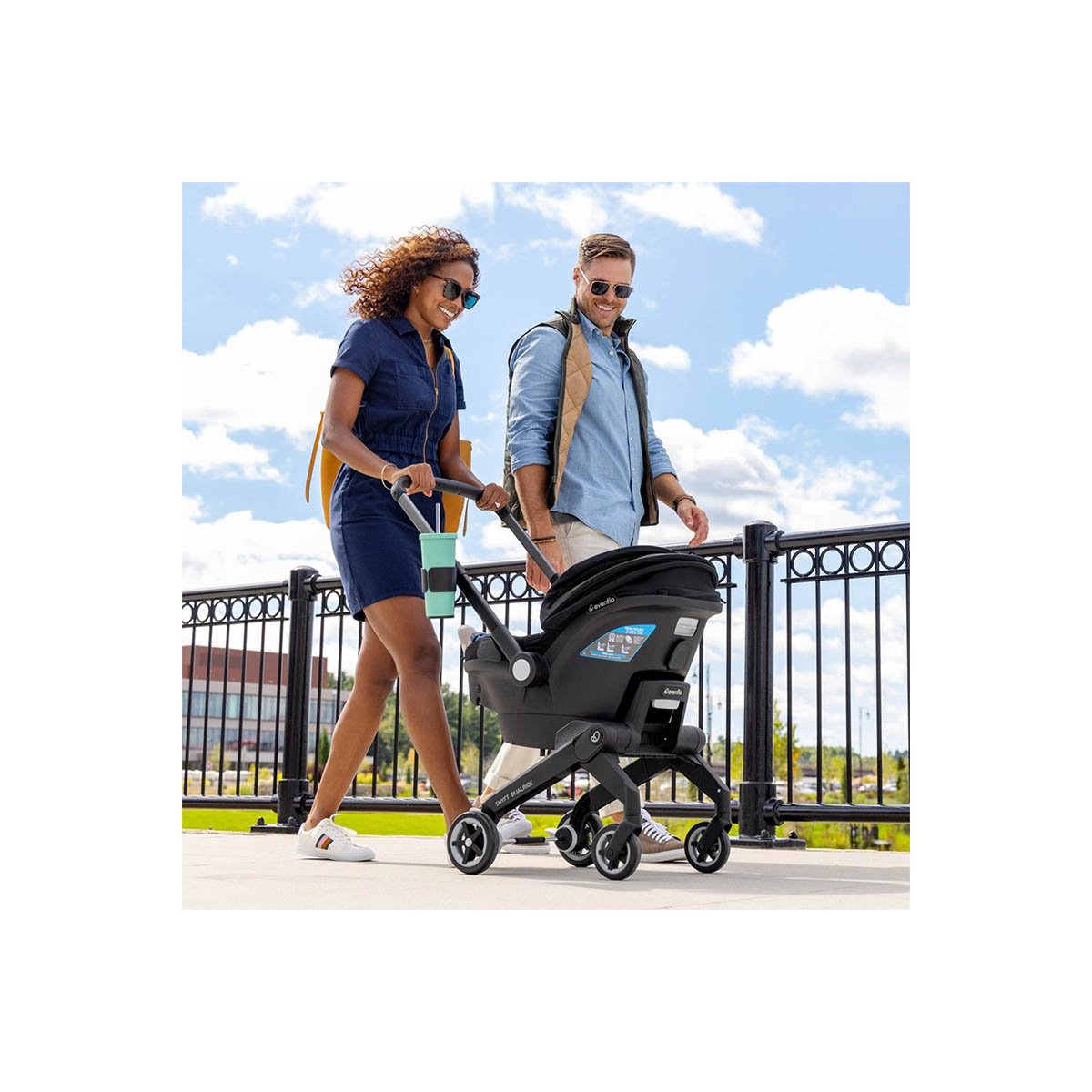 Shyft DualRide Infant Car Seat & Stroller Combo- Beaufort